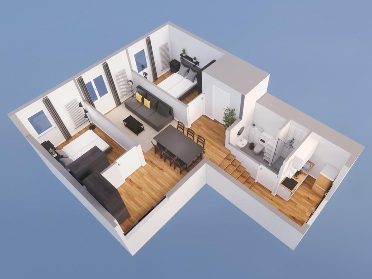 Appartamento Urban With 2 Bedrooms *
